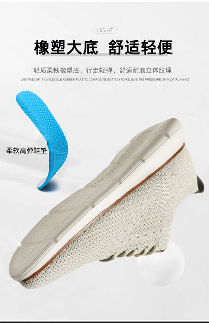 Summer Breathable Casual Shoes Thick Sole Lightweight 48 Large Size Driving Shoes Casual Trbottomy Hiking Shoes Low Top Men