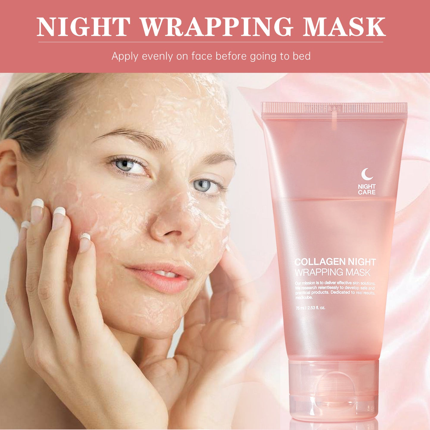 Collagen Tear Mask Skin Rejuvenation Moisturizing Firming Night Repair Mask