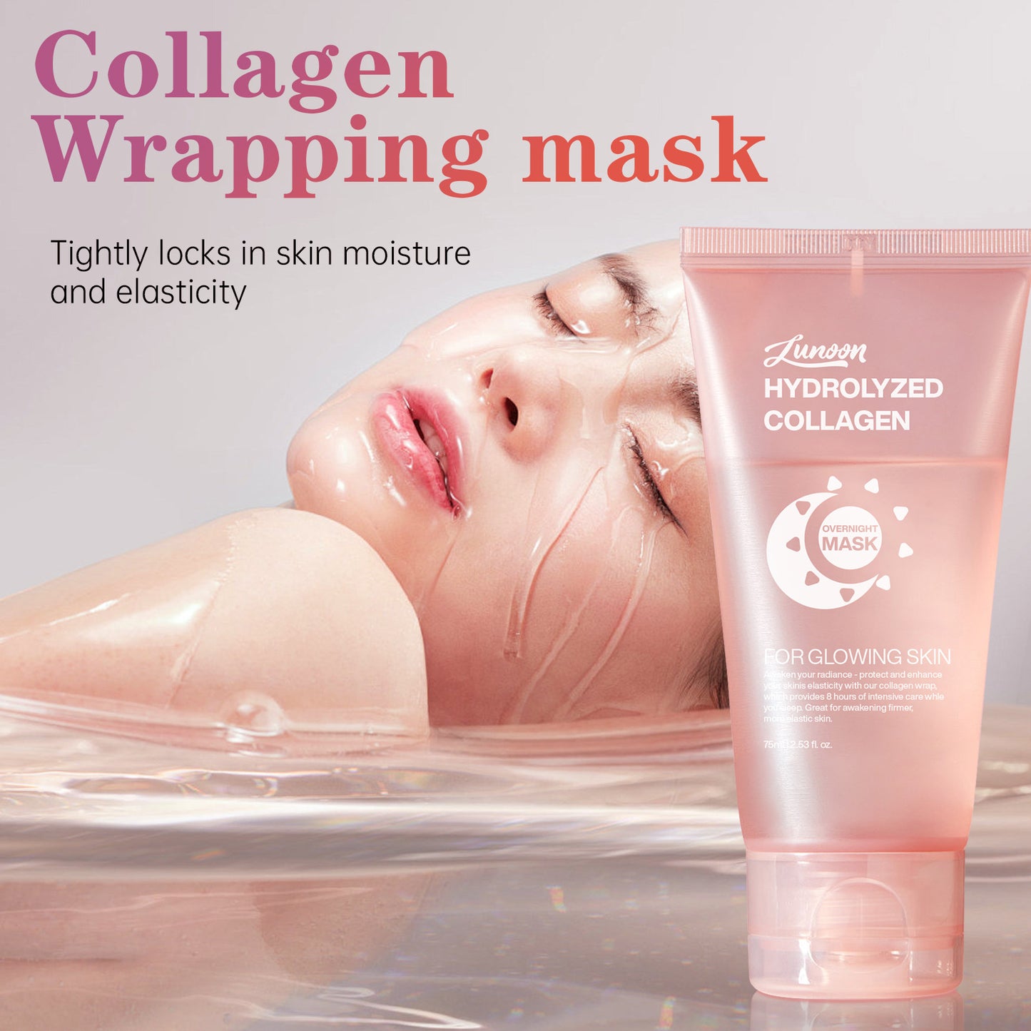 Collagen Tear Mask Skin Rejuvenation Moisturizing Firming Night Repair Mask