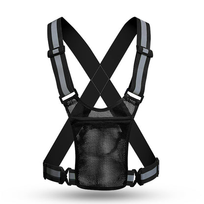 Factory Direct Reflective Vest Reflective Vest Traffic Safety Reflective Clothing Reflective Strap A Generation Of Hair