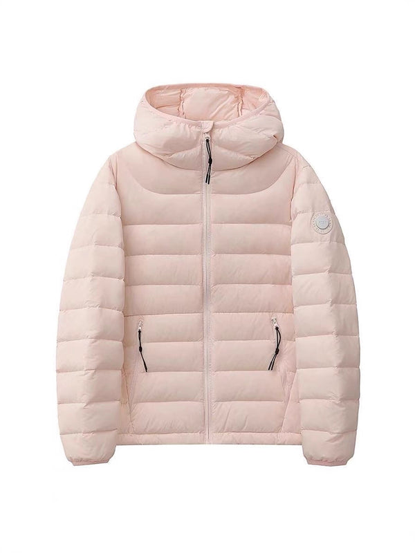 90 White Duck Down 2025 New Down Jacket Women's Short Hooded Lightweight Student Men's And Women's Same Style Slim Autumn And Winter Jacket