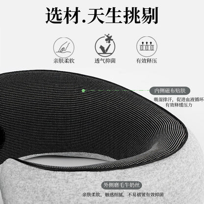 Cross-border Foreign Trade Explosions Memory Foam U-shaped Pillow Neck Pillow Snail Pillow Nap Neck Pillow Velcro Neck Pillow Airplane Pillow