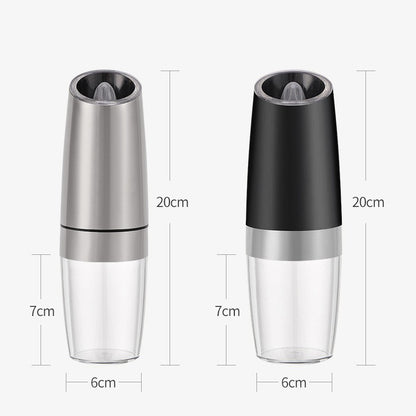 Cross-border Gravity Induction Pepper Grinder Household Electric Seasoning Grinder Induction Pepper Sea Salt Grinder