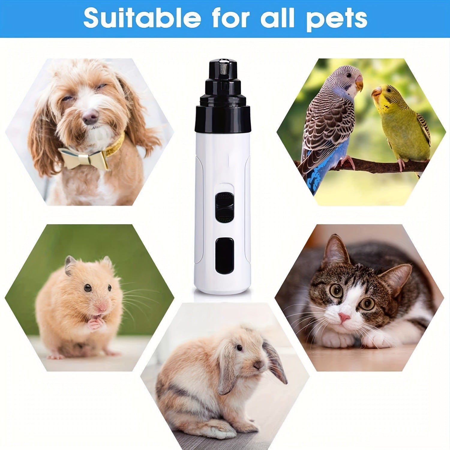 Silent Groom Pro Silent Grind Pro Dog Nail Trimmer Pet Cross-Border
