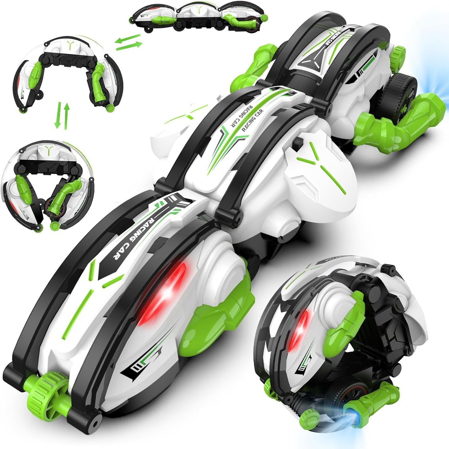 Cross-border New Strange 2.4G Rollover Stunt Car Stepless Speed Change 360 ° Rollover Deformation Children&#039;s Boy Remote Control Car