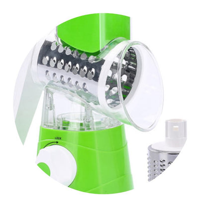 Multi-function Drum Vegetable Cutter Hand Kitchen Shredder Grater Potato Slicer