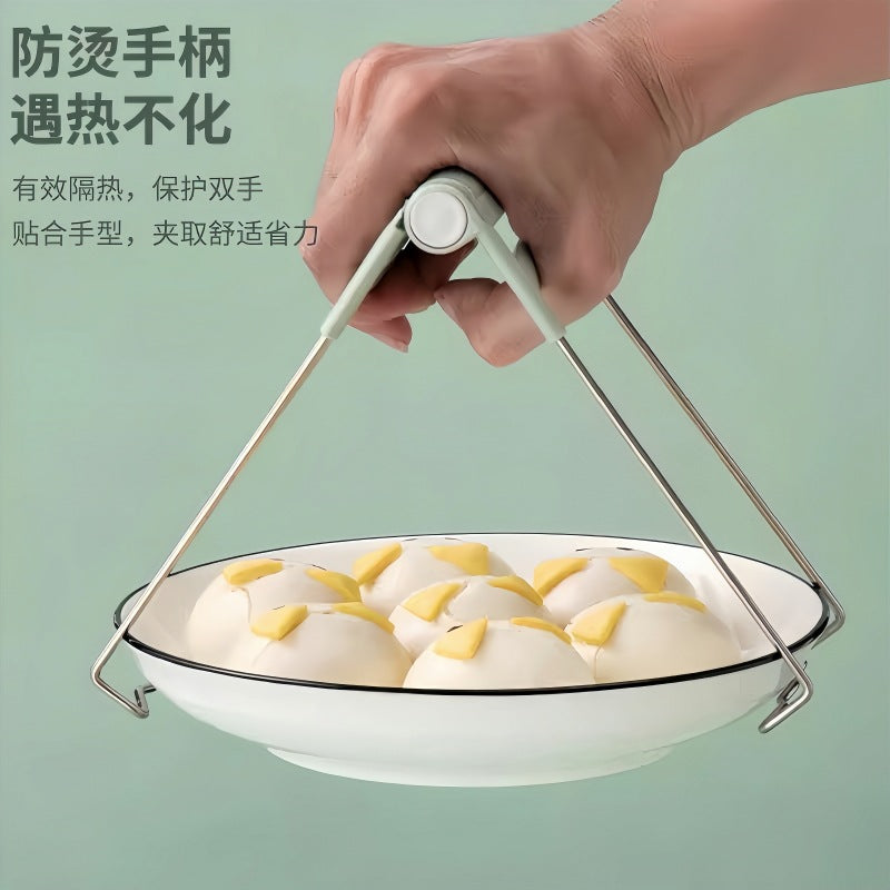 Cross-border Anti-scalding Clip Plate Holder Kitchen Household Non-slip Bowl Clip Plate Clip Casserole Steaming Hand Clip Bowl Clip