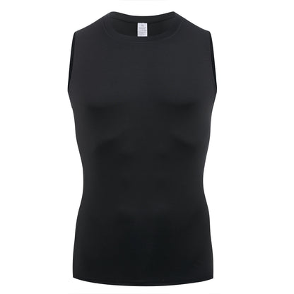 Amazon Quick-Drying Vest Men's Compression Tight Elastic Science Fiction Sports Fitness Clothing Training Basketball Fitness Running