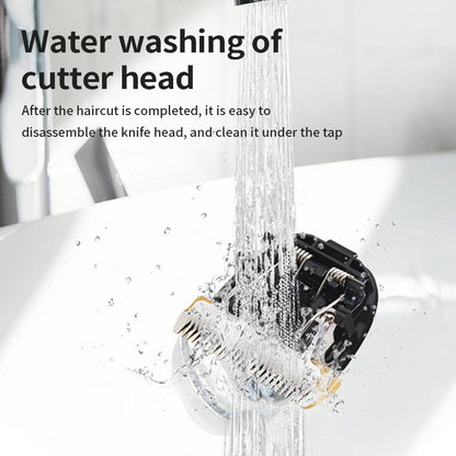 Cross-border Explosions Oil Head Carving Electric Hair Clipper Waterproof Electric Hair Clipper Body Hair Trimmer Private Scissors Body Applicable
