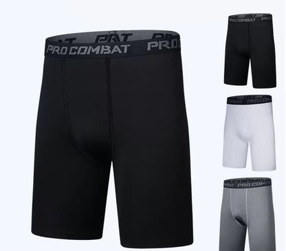 Basketball Tight Shorts Five-point American Men's Sports Running Fitness Quick-dry Bottoming Sports Students Track And Field High Elastic Training