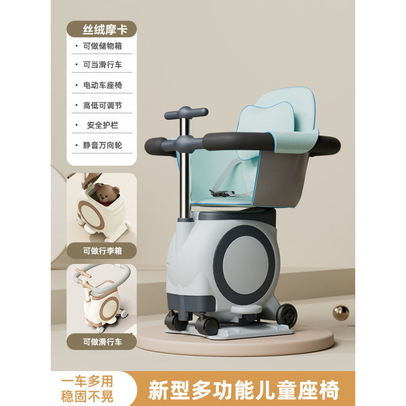 Z1A [5775 People's Collection] Electric Car Children's Front Child Seat Battery Car Baby Storage Seat