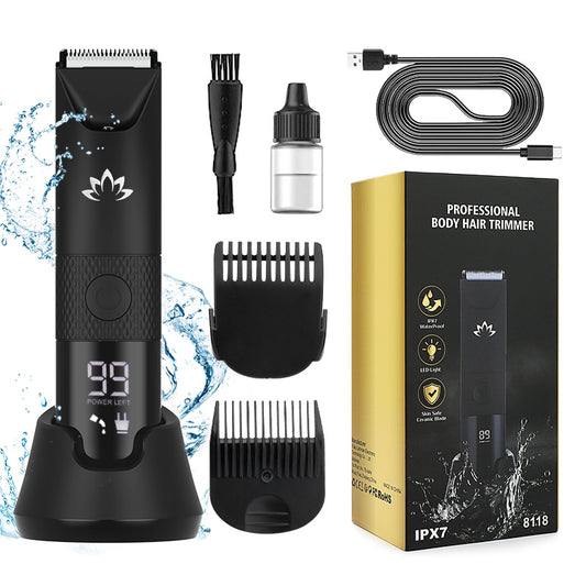 Cross-border Male And Female Body Hair Trimmer Body Washing Hair Clipper Privates Shaver Egg Hair Trimmer