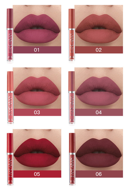 Matte Non-stick Cup Waterproof Lipstick Long-lasting Lip Gloss