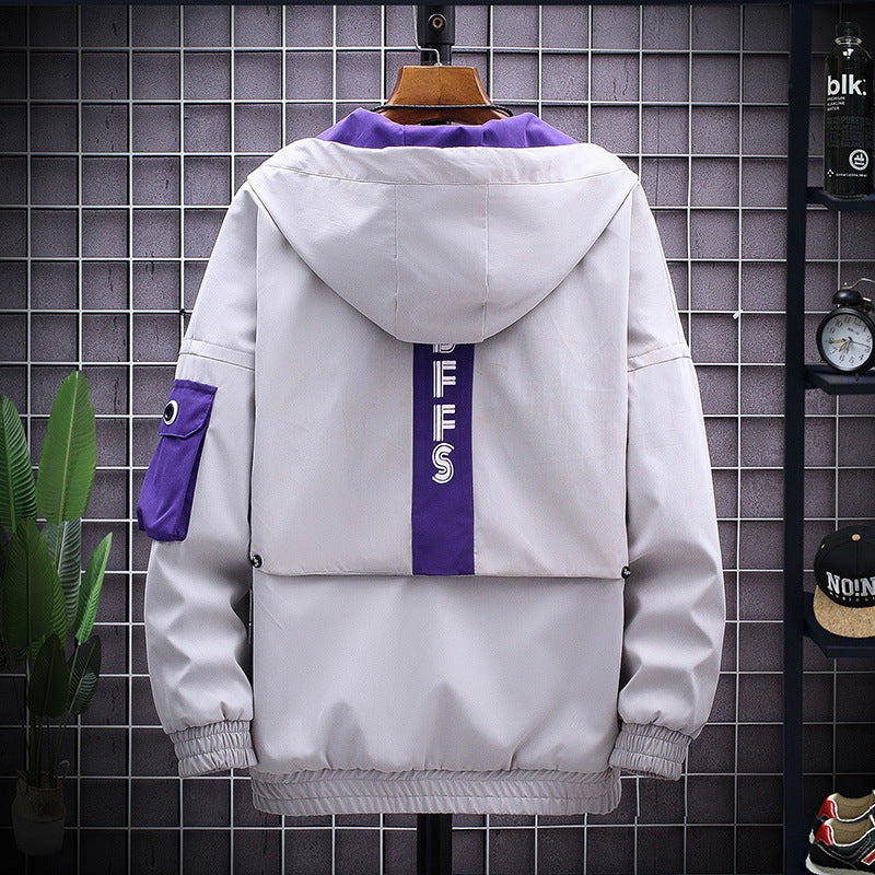 Workwear Coat Men&#039;s Spring And Autumn 2020 New Men&#039;s Trench Coat Short Korean Fashion Men&#039;s Student Jacket Top Clothes