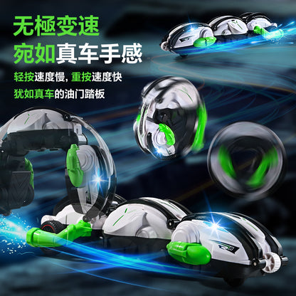 Cross-border New Strange 2.4G Rollover Stunt Car Stepless Speed Change 360 ° Rollover Deformation Children&#039;s Boy Remote Control Car