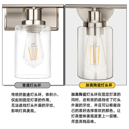 Cross-Border New Product Buckle Lamp Head Ring Lighting Accessories Lamp Cup Lamp Plate Lampshade Lamp Accessories Heightened Metal Clasp