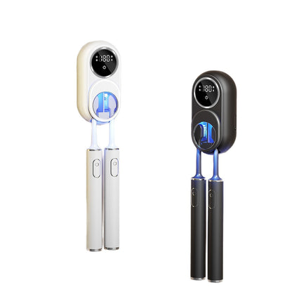 Manufacturer Toothbrush Sterilizer Storage Shelf Bathroom Smart Electric Sterilization Warehouse Wall-Mounted Storage Drying Double Toothbrush