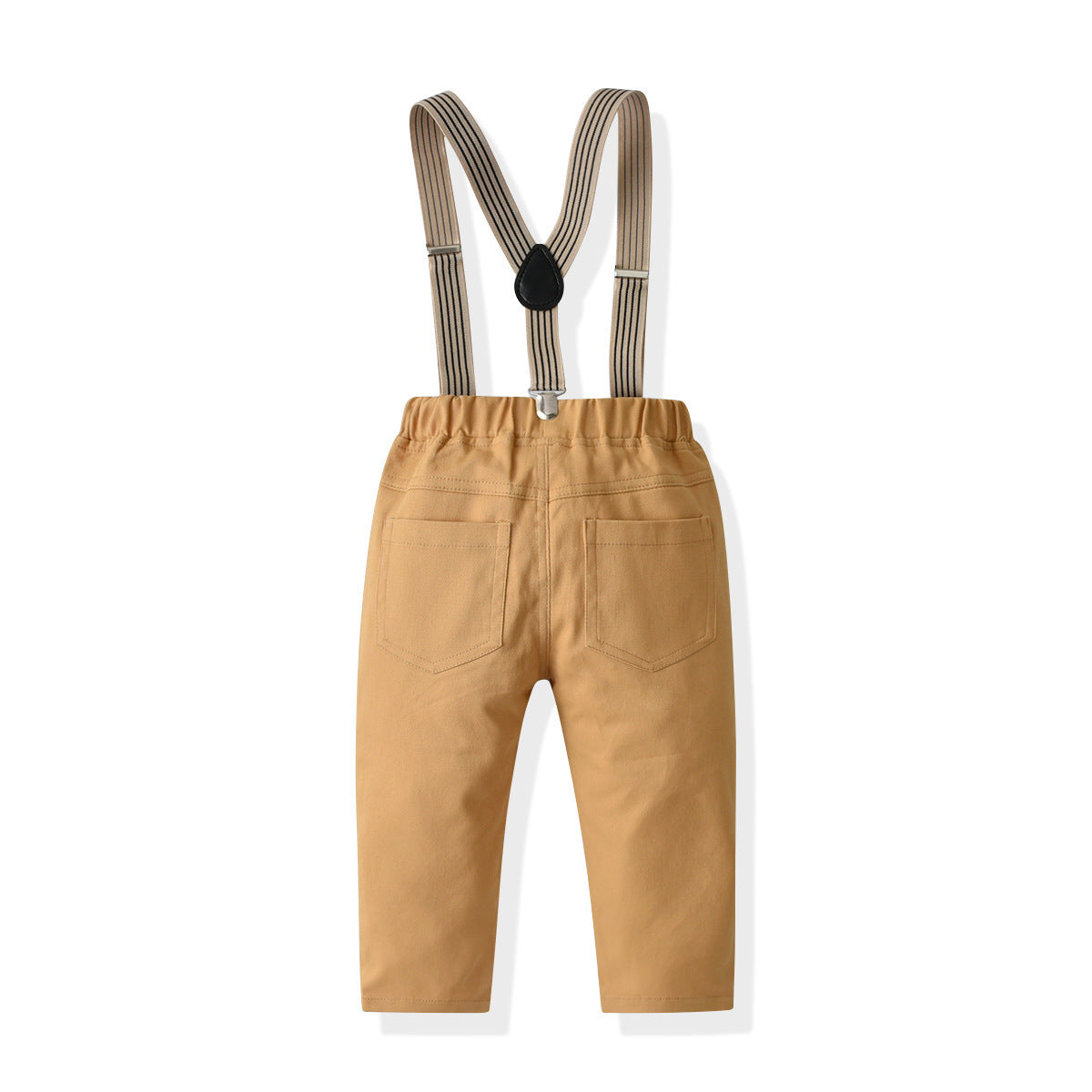 Boys Summer New Fox Head Shirt Strap Trousers Gentleman Suit Baby June 1 Graduation Performance Dress