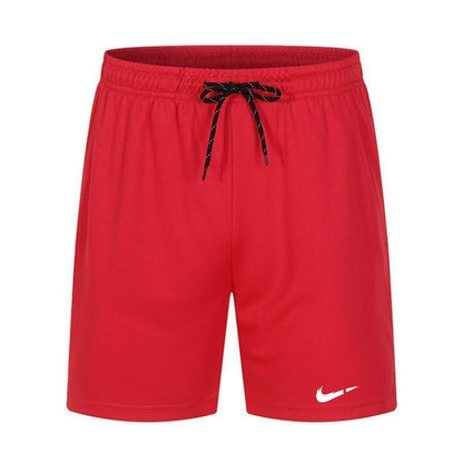 Cross-Border Amazon Summer Men's Mid-Waist Lace-Up Quick-Drying Mesh Shorts Large Size Casual Versatile Beach Shorts