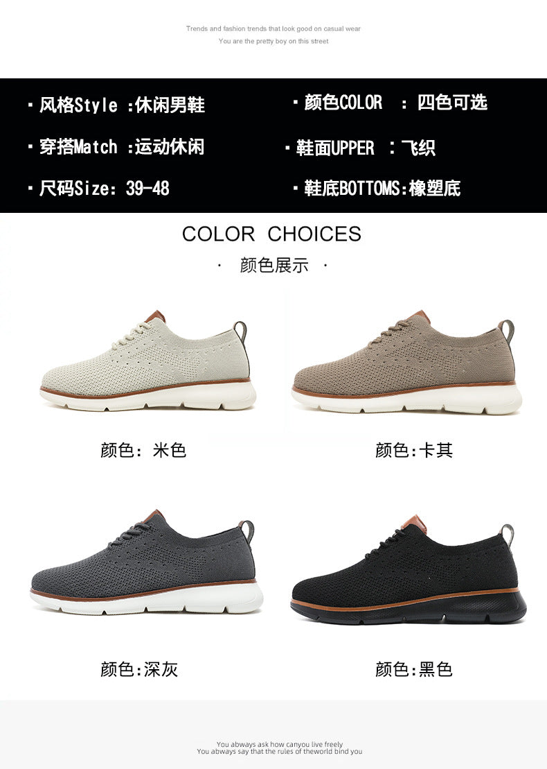 Summer Breathable Casual Shoes Thick Sole Lightweight 48 Large Size Driving Shoes Casual Trbottomy Hiking Shoes Low Top Men