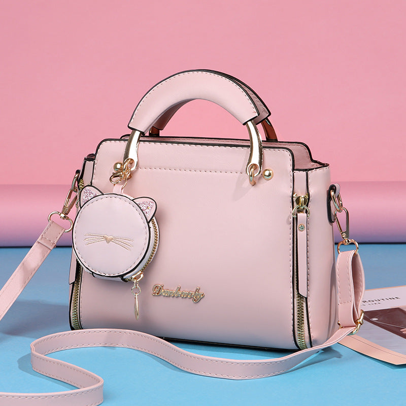 Solid Color Shoulder Bag Women's Fashion Casual Women's Bag Handbag 2025 New Cute Easiest For Match Women's Crossbody Bag
