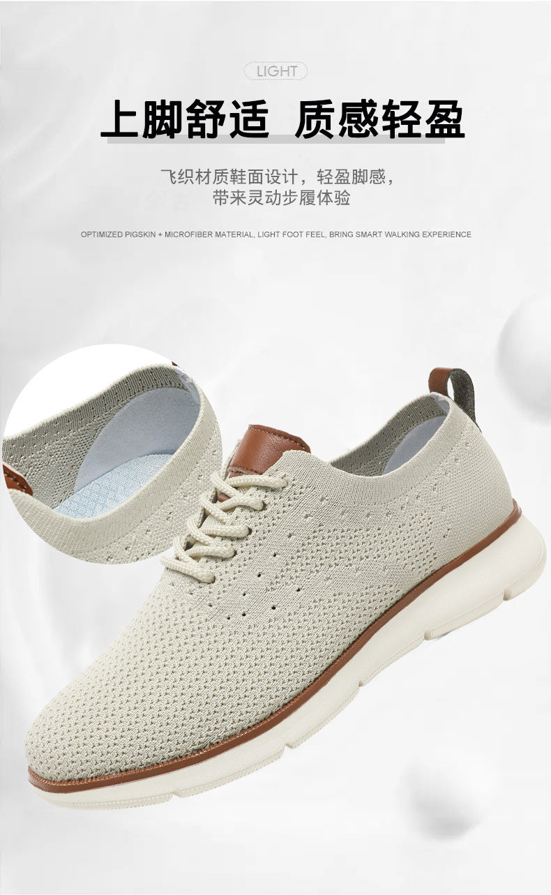 Summer Breathable Casual Shoes Thick Sole Lightweight 48 Large Size Driving Shoes Casual Trbottomy Hiking Shoes Low Top Men