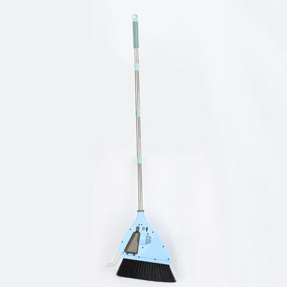Two-In-One Vacuum Cleaner Broom Vacuum Cleaner Broom Cleaning Brush Multifunctional Handheld Electric Wholesale Manufacturer Cross-Border