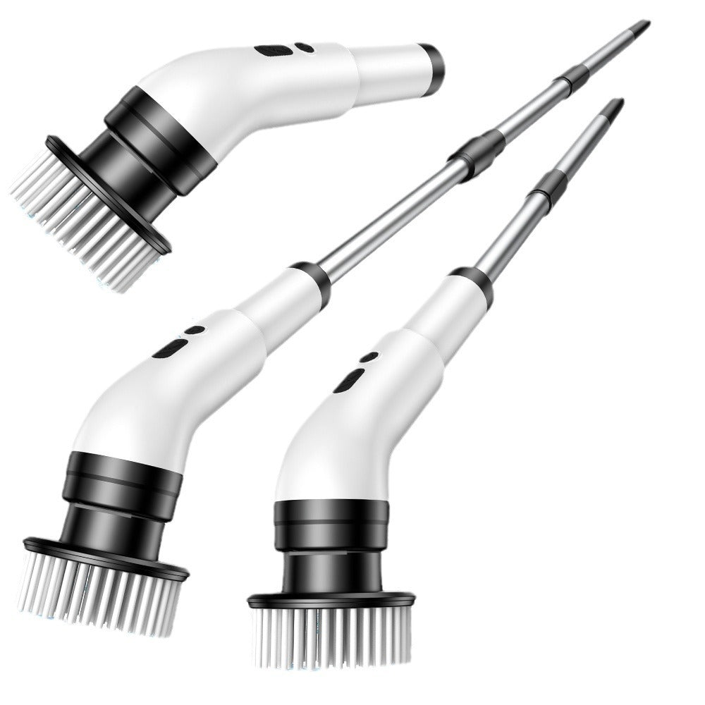 Cross-border Electric Cleaning Brush Nine-in-one Wireless Telescopic Handheld Household Kitchen Floor Bathroom Cleaning Toilet Brush