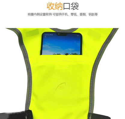 Cross-border New Amazon Outdoor Sports Arrow Indicates Reflective Unisex Night Run Riding Special Reflective Clothing