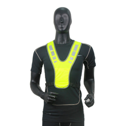 Cross-border New Amazon Outdoor Sports Arrow Indicates Reflective Unisex Night Run Riding Special Reflective Clothing