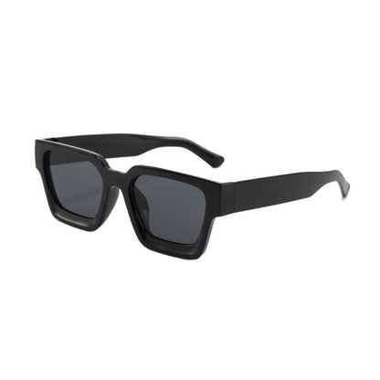 Classic Thick Box Sunglasses Men's Driving UV-resistant Advanced Sense Full Frame Sunglasses Street Photoshoot All-match Sunglasses