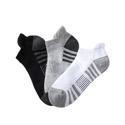 Amazon Basketball Socks Black And White Grey Plus Size Sweat Absorbent Breathable Short Socks Fitness Training Elite Running Sports Socks