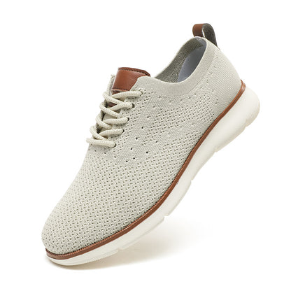 2025 Summer Breathable Casual Shoes Thick Sole Lightweight 48 Large Size Driving Shoes Casual Trbottomy Hiking Shoes Low Top Men