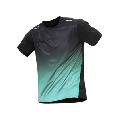Quick-drying T-shirt Men's Sports Suit Loose Ice Silk Summer Thin Fitness Clothes Training Running Clothes Short-sleeved Top