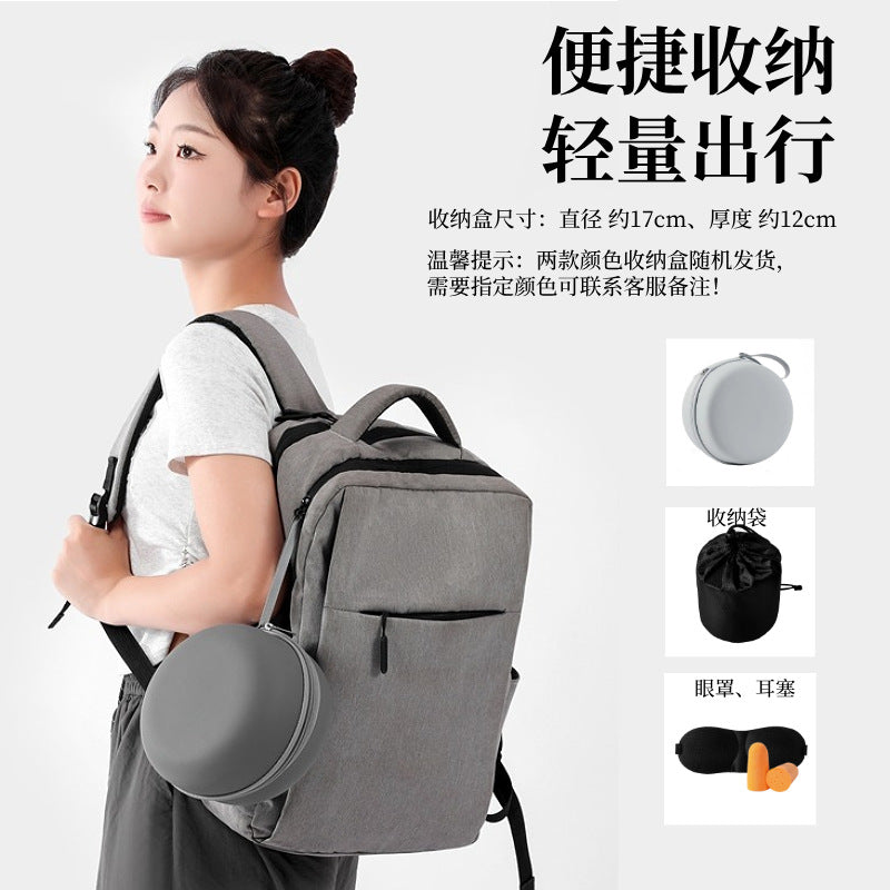 Cross-border Foreign Trade Explosions Memory Foam U-shaped Pillow Neck Pillow Snail Pillow Nap Neck Pillow Velcro Neck Pillow Airplane Pillow