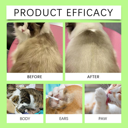 Yegbong Pet Cleaning Disposable Gloves No Bath Cleaning Gloves For Cleaning Cat And Dog Dirt And Odor
