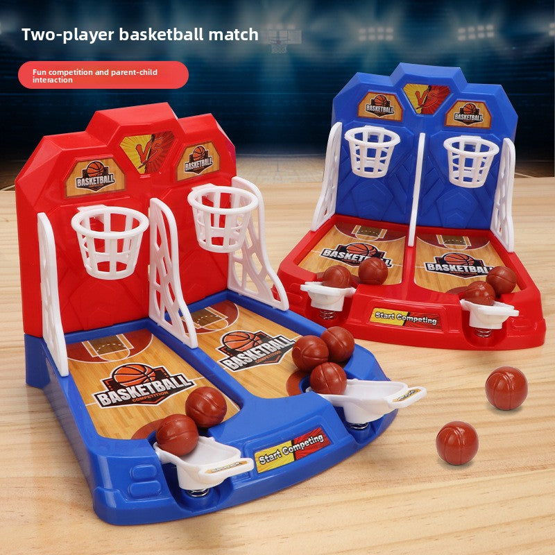 Children's Desktop Finger Flick Basketball Game Toy