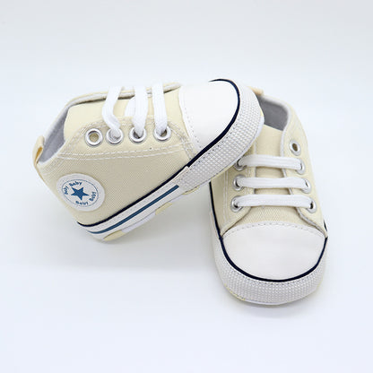 Soft Sole Canvas Toddler Shoes for 1-3 Years Old