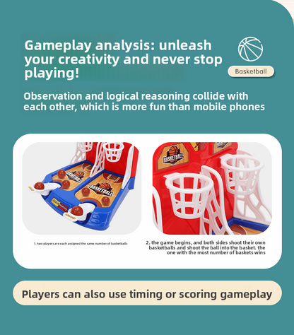 Children's Desktop Finger Flick Basketball Game Toy