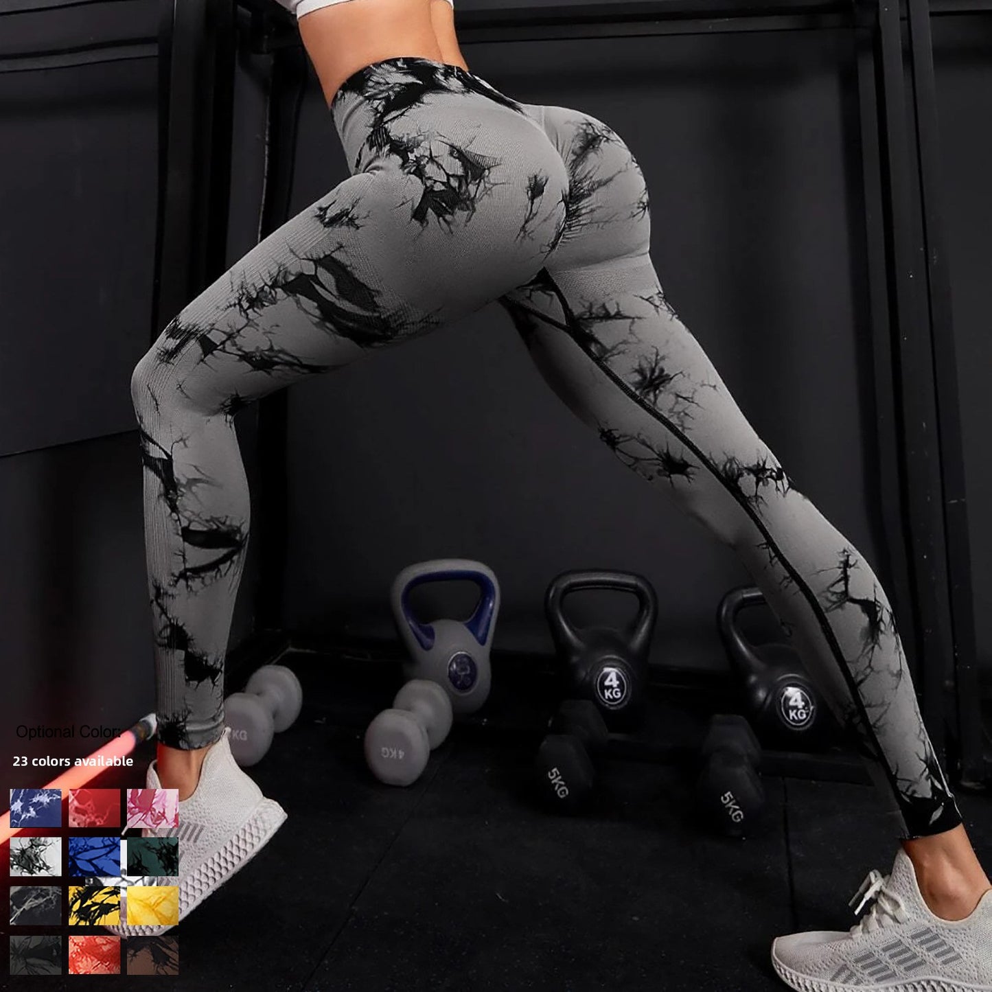 Batik yoga pants for women