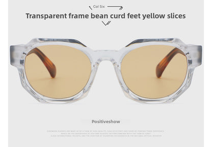 Fashionable PC Frame Sunglasses for Women and Men