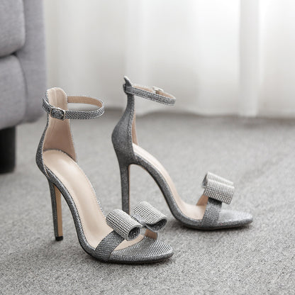 High heels sandals