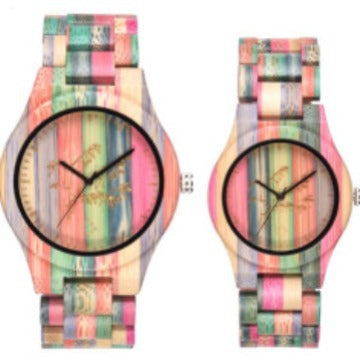 Creative Quartz Wooden Watch