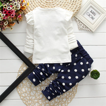 Spring and Autumn Cartoon Children's Clothing
