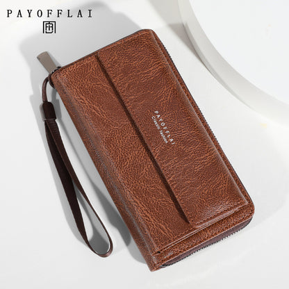 Men's wallet with multiple card slots