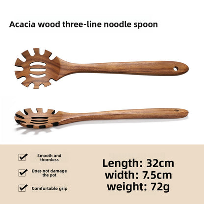 Wooden spatula and spoon