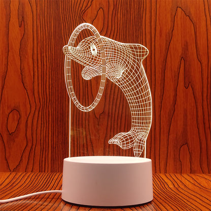 Creative 3D Night Light Lamp