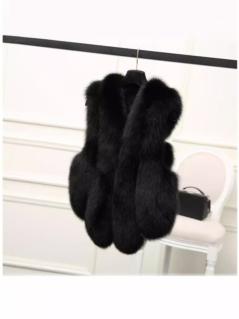 Women's Faux Fur Vest