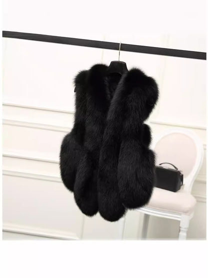 Women's Faux Fur Vest