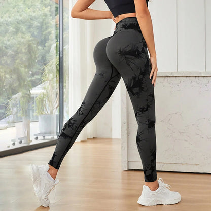 Batik yoga pants for women
